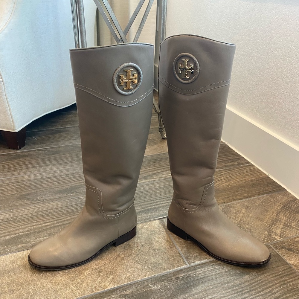 Tory Burch Riding Boots Size 8.5